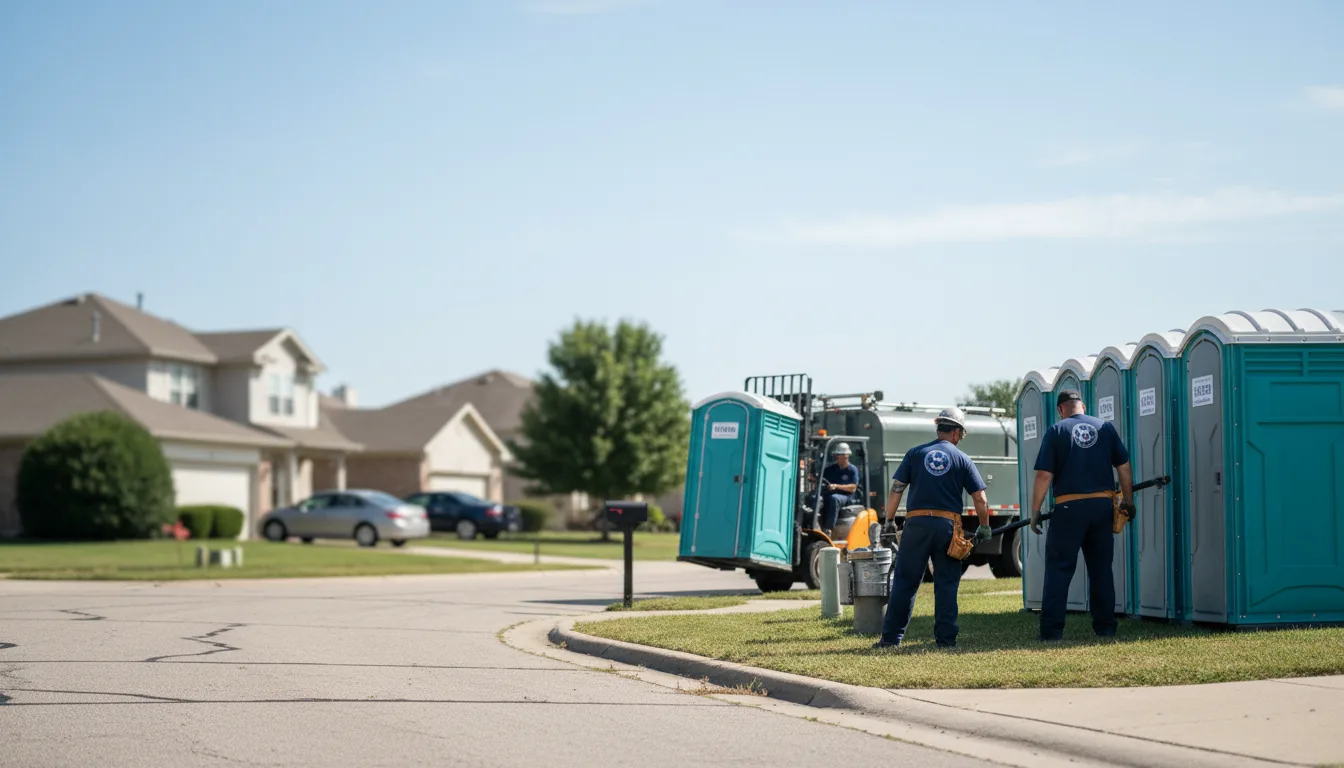 Porta Potty Rental in Blue Springs, MO near me